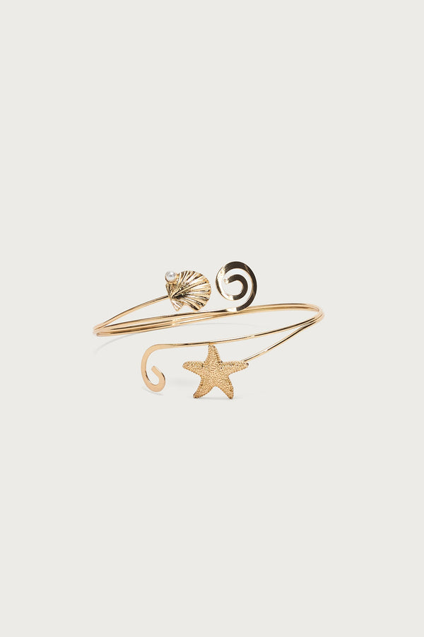 Coastal Swirl Arm Cuff