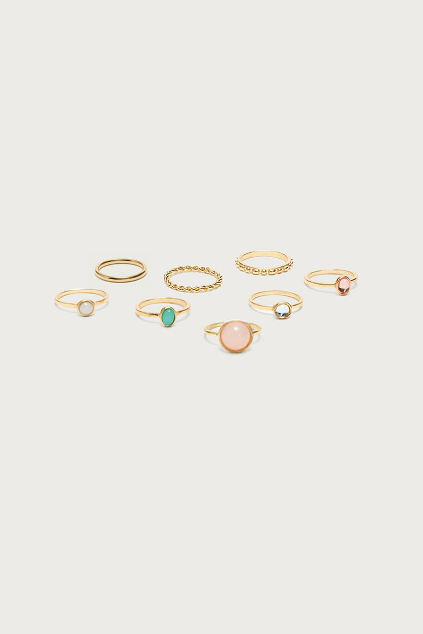 Dainty Gemstone Ring Pack