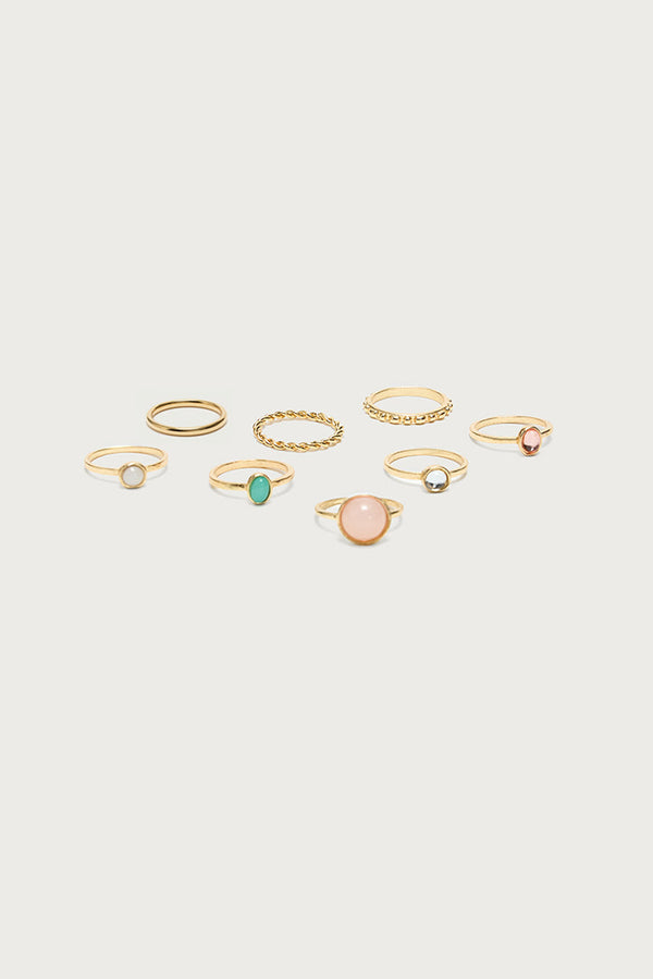 Dainty Gemstone Ring Pack