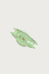 Floral Rhinstone Claw Clip