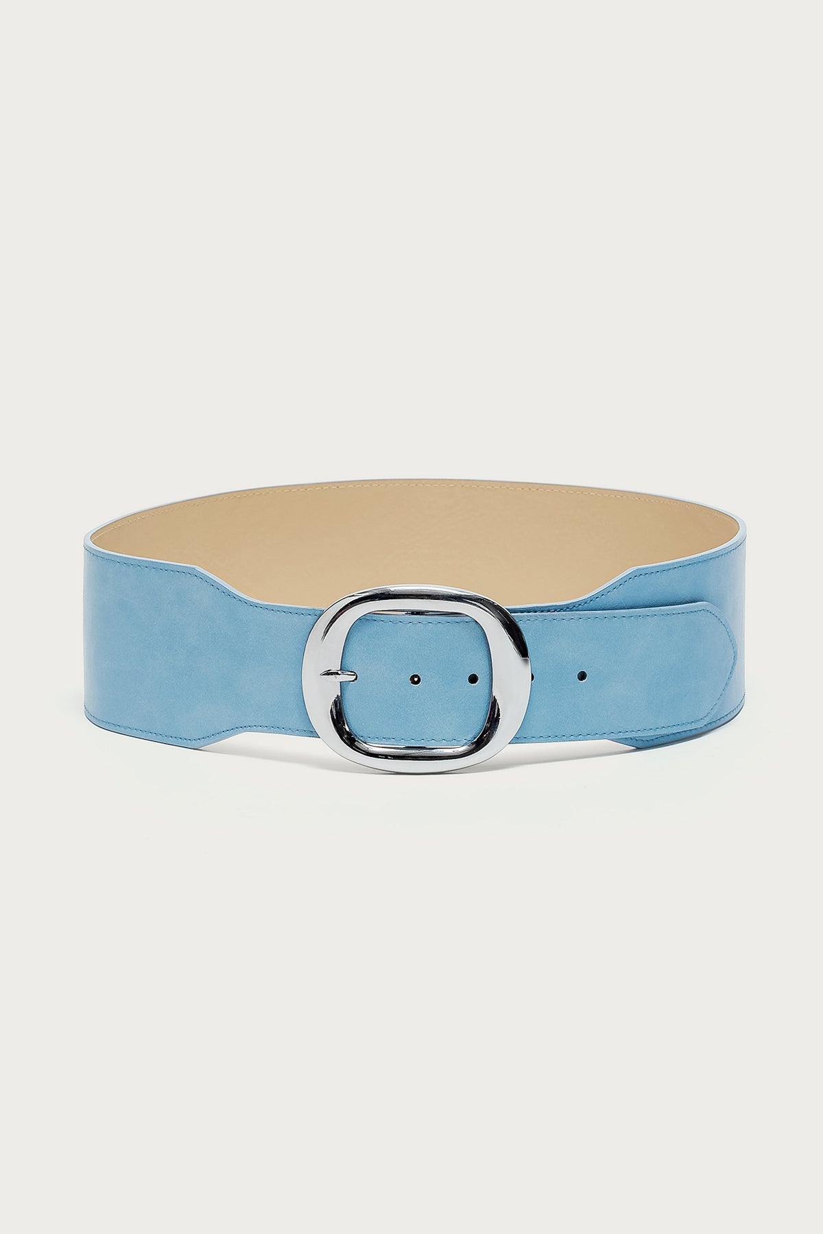 Chunky Faux Leather Belt