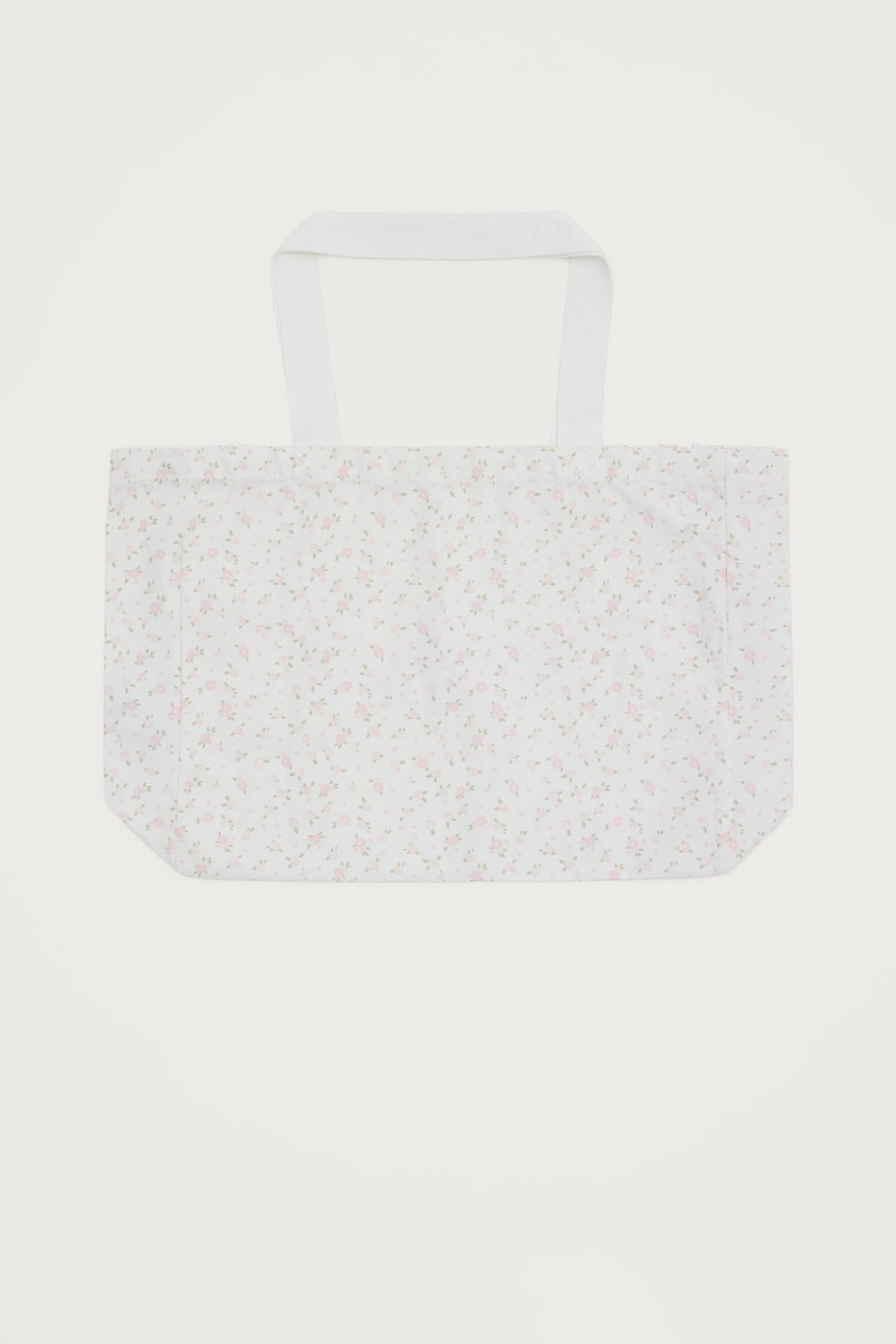 Micro Floral Tote Bag