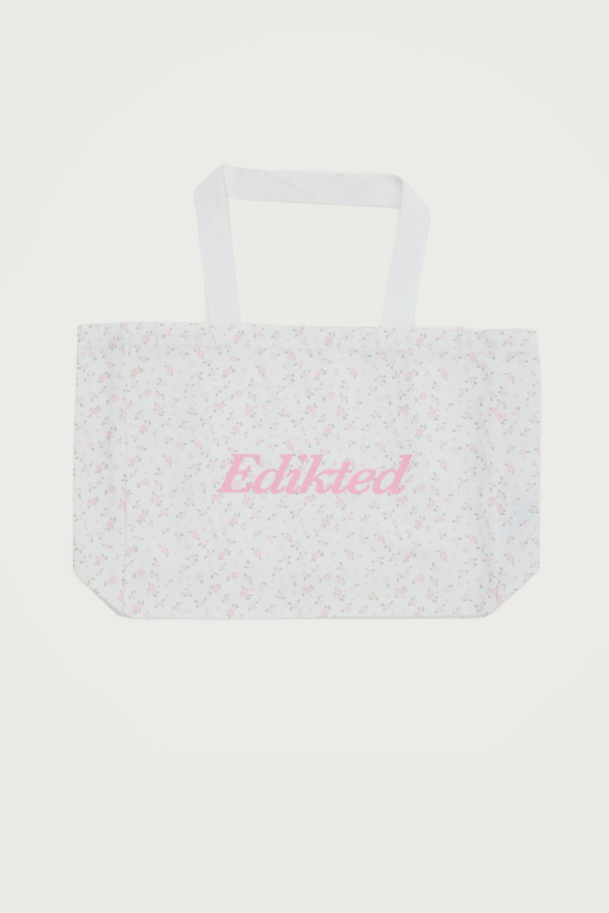 Micro Floral Tote Bag