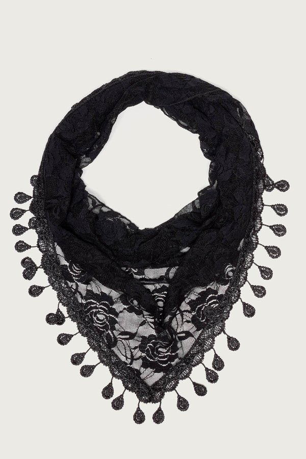 Lover Floral Sheer Lace Waist Scarf