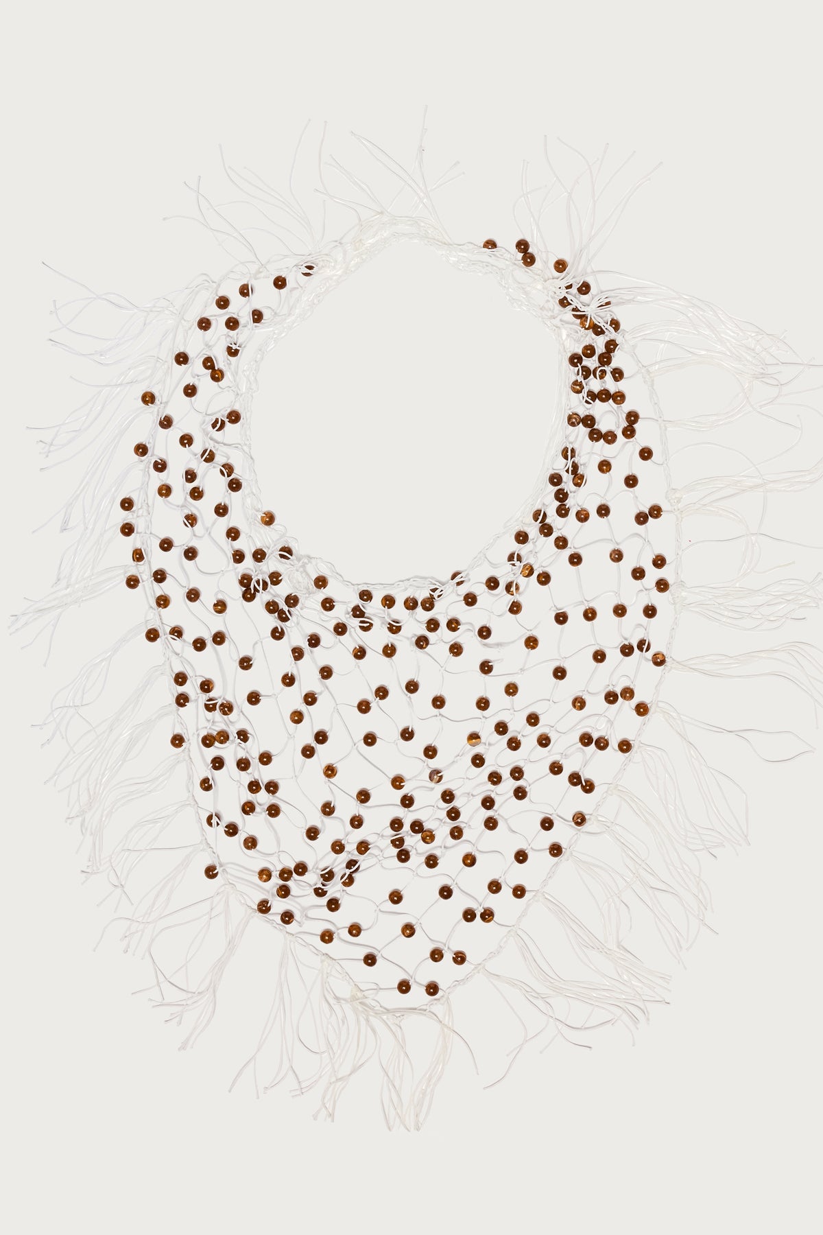 Bead Fringe Waist Scarf