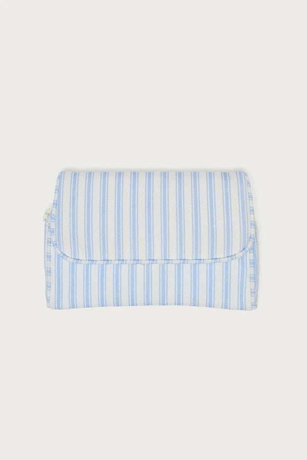 Striped Makeup Bag
