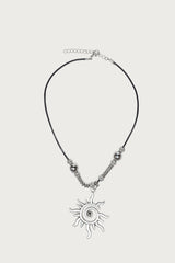 Bead Sun Cord Necklace