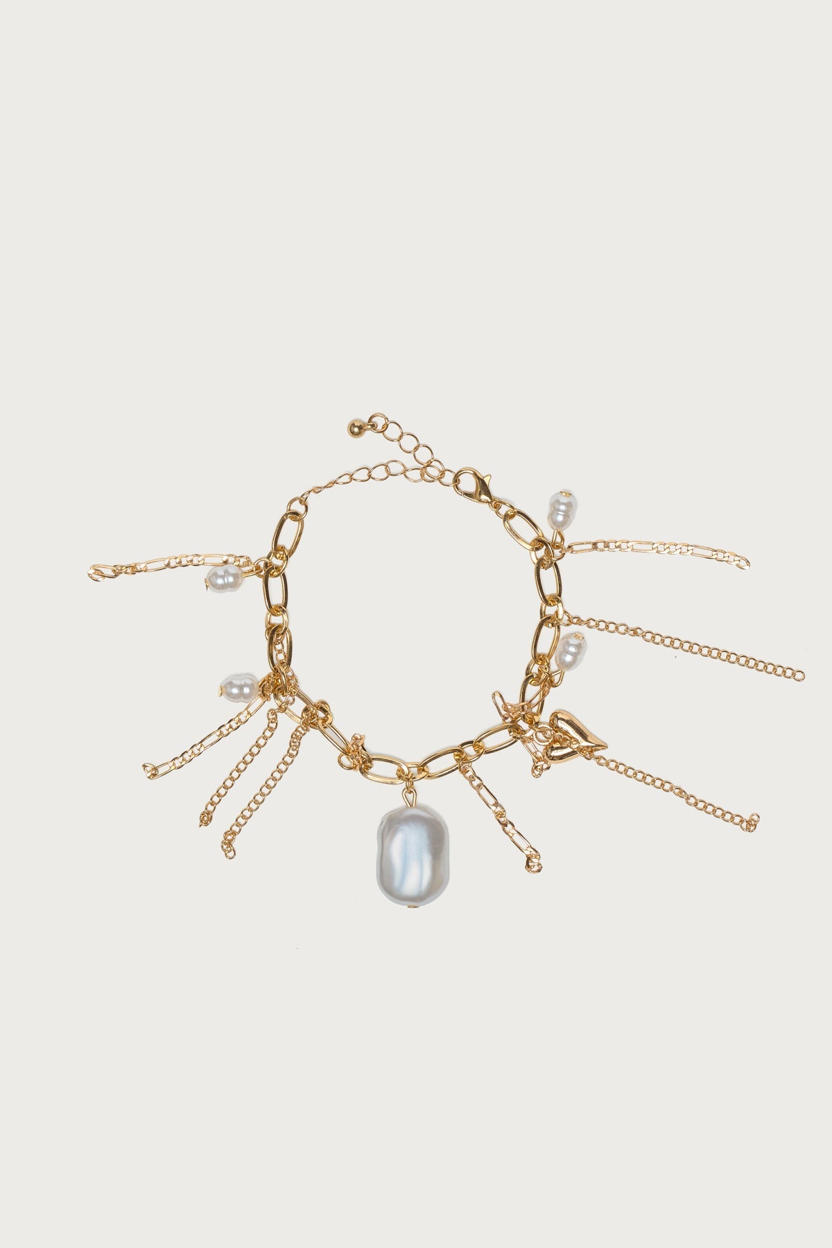 Pearly Charm Bracelet