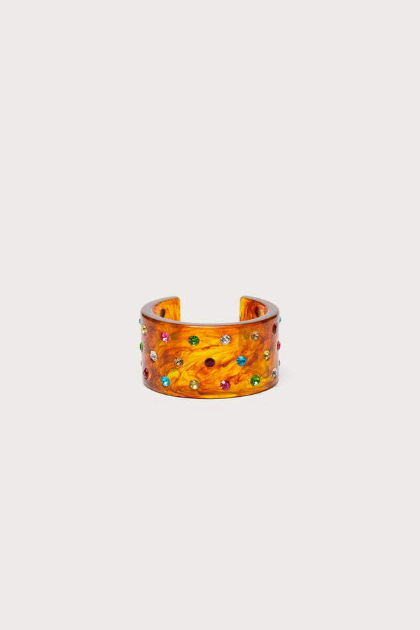 Tortoise Rhinestone Bracelet