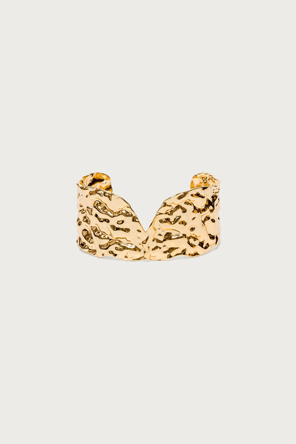 Iliz Hammered Look Arm Cuff