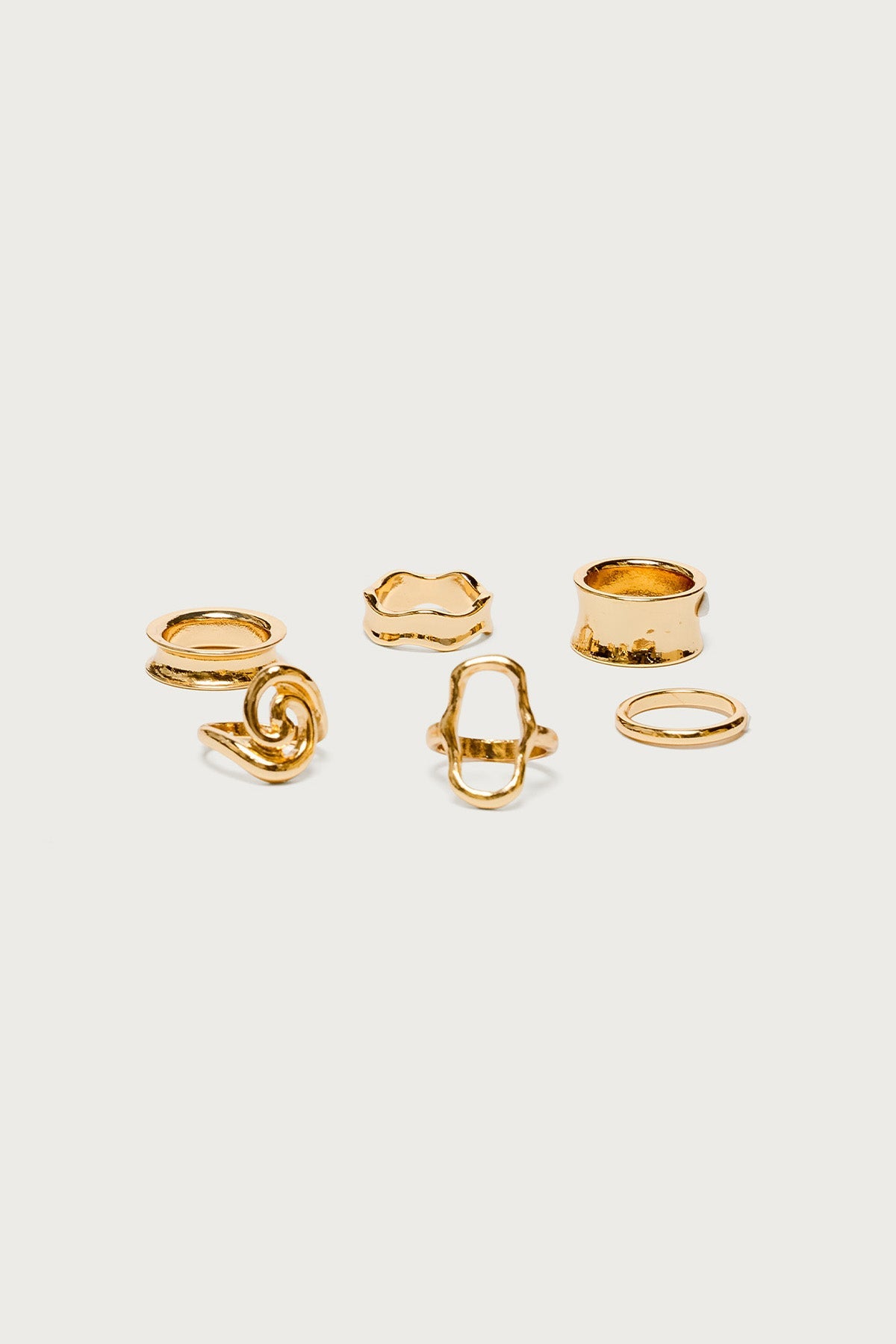 Diva Assorted Abstract Ring Pack