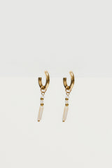 Faux Crystal Dangle Earrings