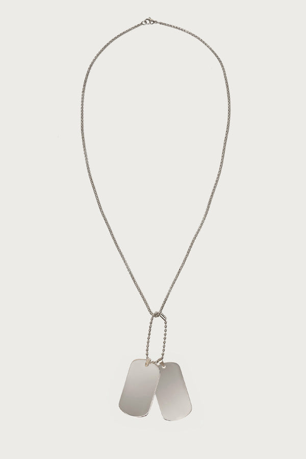 Army Girl Dog Tag Necklace