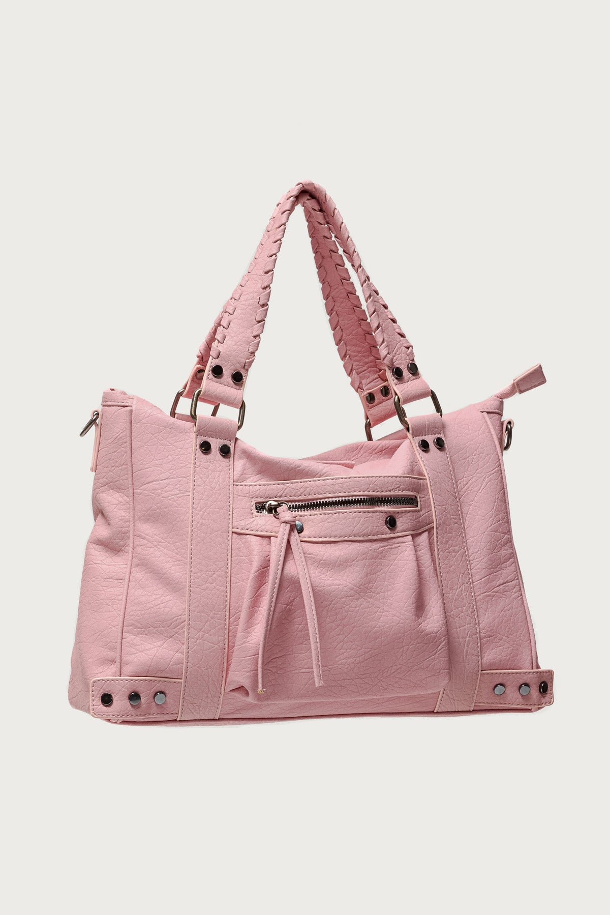 Oliviah Stud Faux Leather Bag