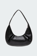 So Chic Faux Leather Shoulder Bag