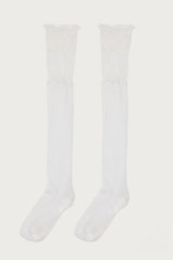 Lacey Layered Knee High Socks