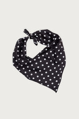 Polka Dot Satin Effect Belt