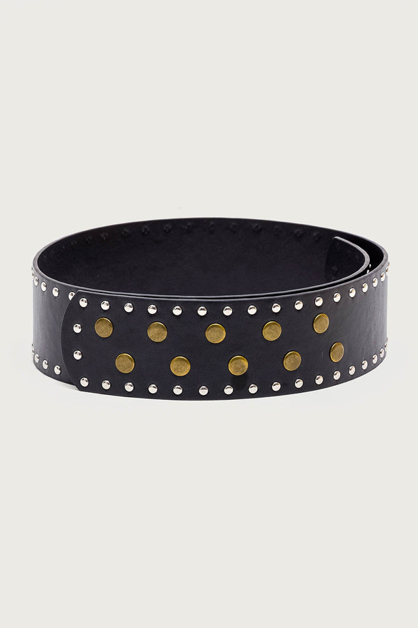 Mixed Studded Belt