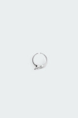 Bowed Heart Ring