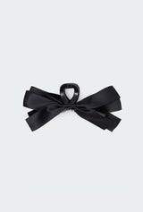 Satin Effect Bow Hair Clip