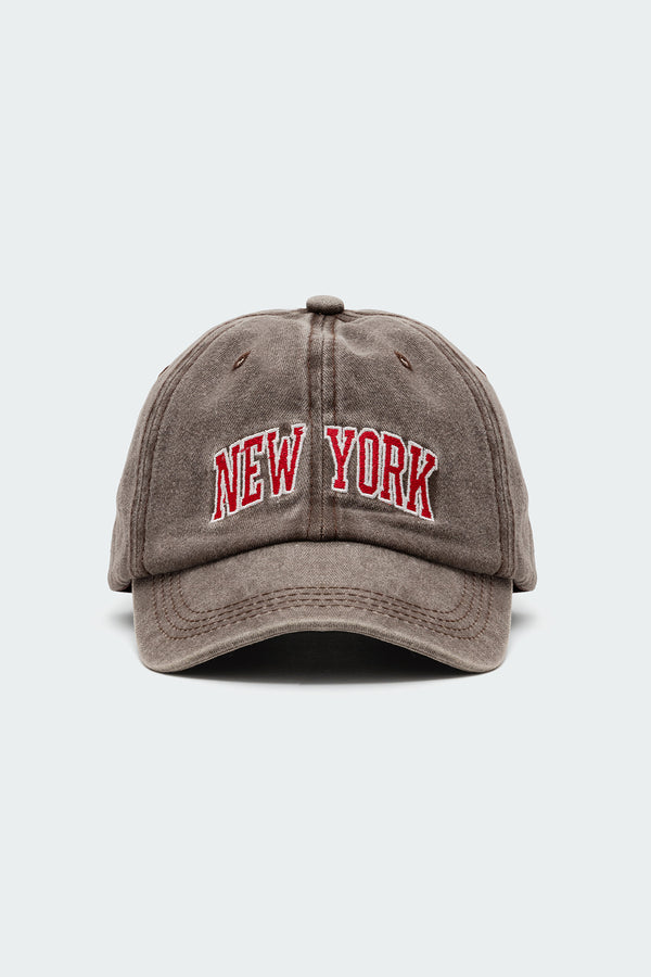 New York Washed Baseball Cap