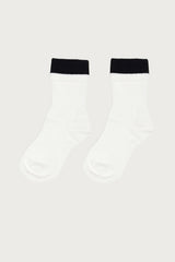 Contrast Layered Socks