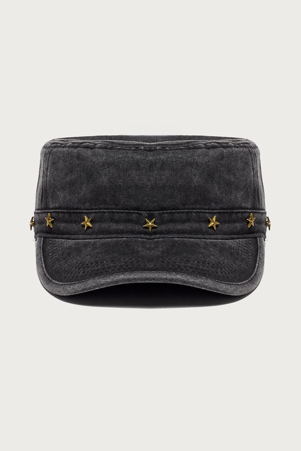 Star Studded Military Hat