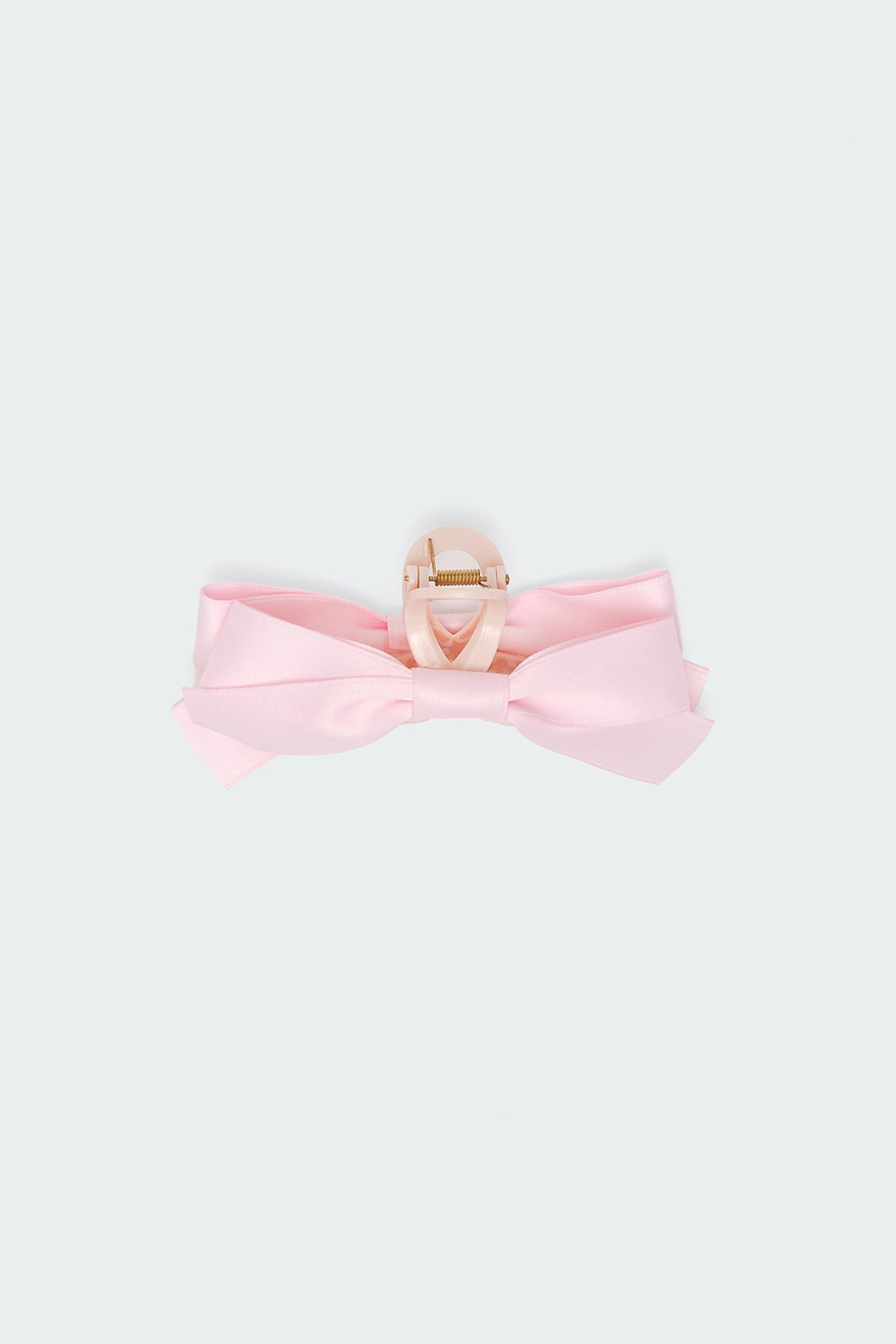 Satin Effect Bow Hair Clip