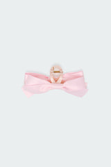 Satin Effect Bow Hair Clip