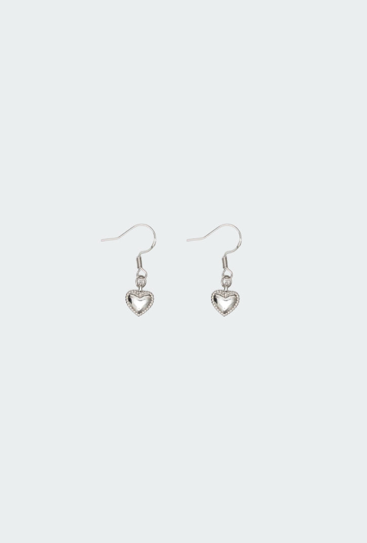 Heart Drop Earrings