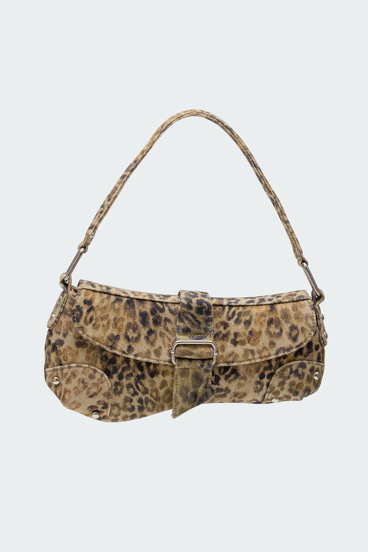 Leopard Asymmetric Bag