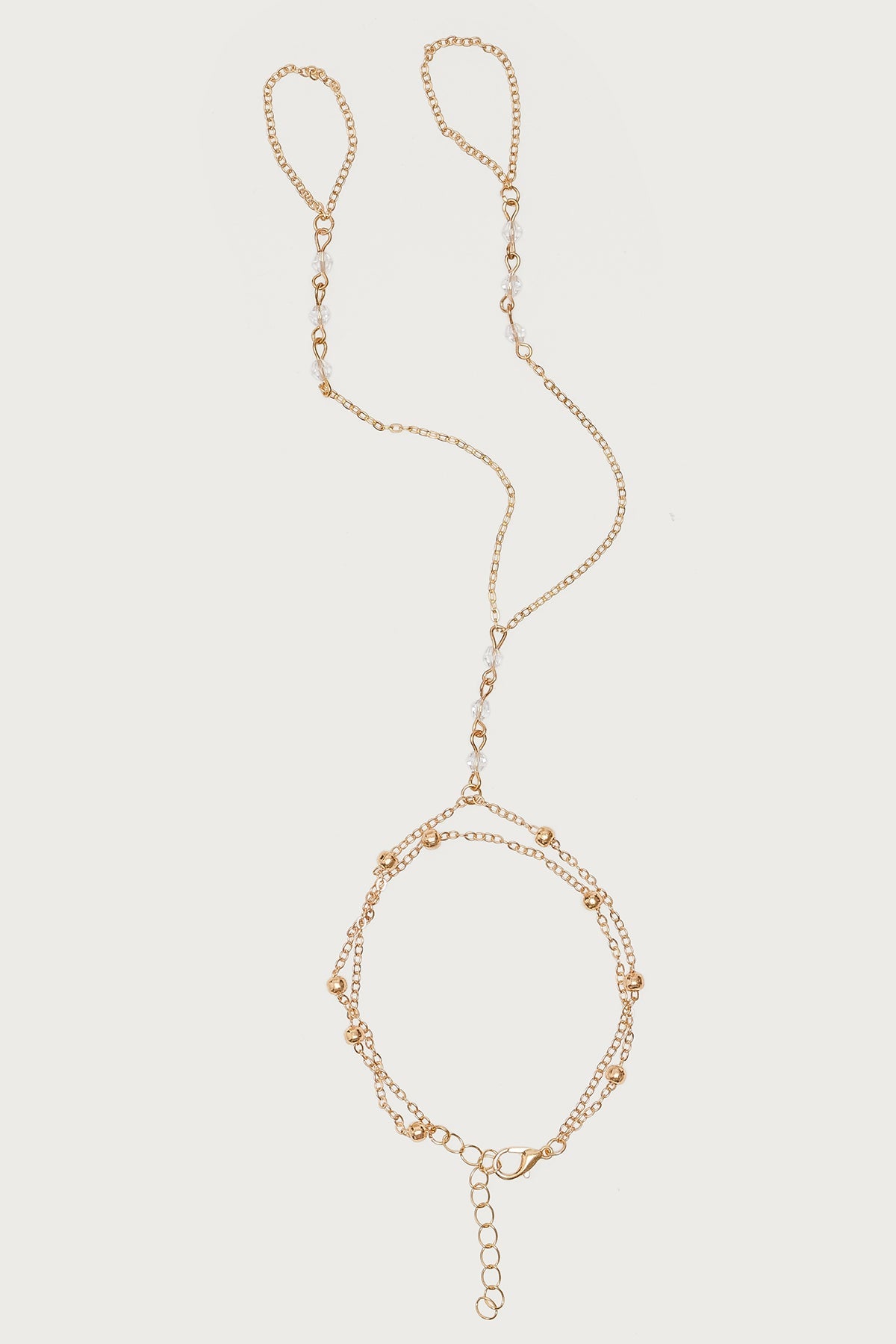 Sparkly Beaded Hand Chain