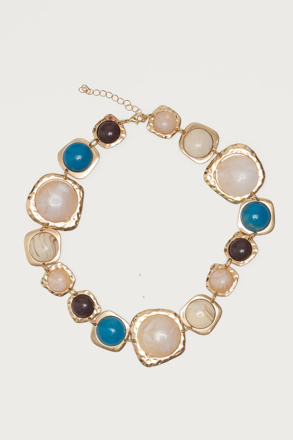 Mixed Stone Necklace