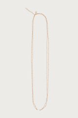 Rhinestone Pendant Layered Belly Chain