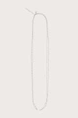 Rhinestone Pendant Layered Belly Chain