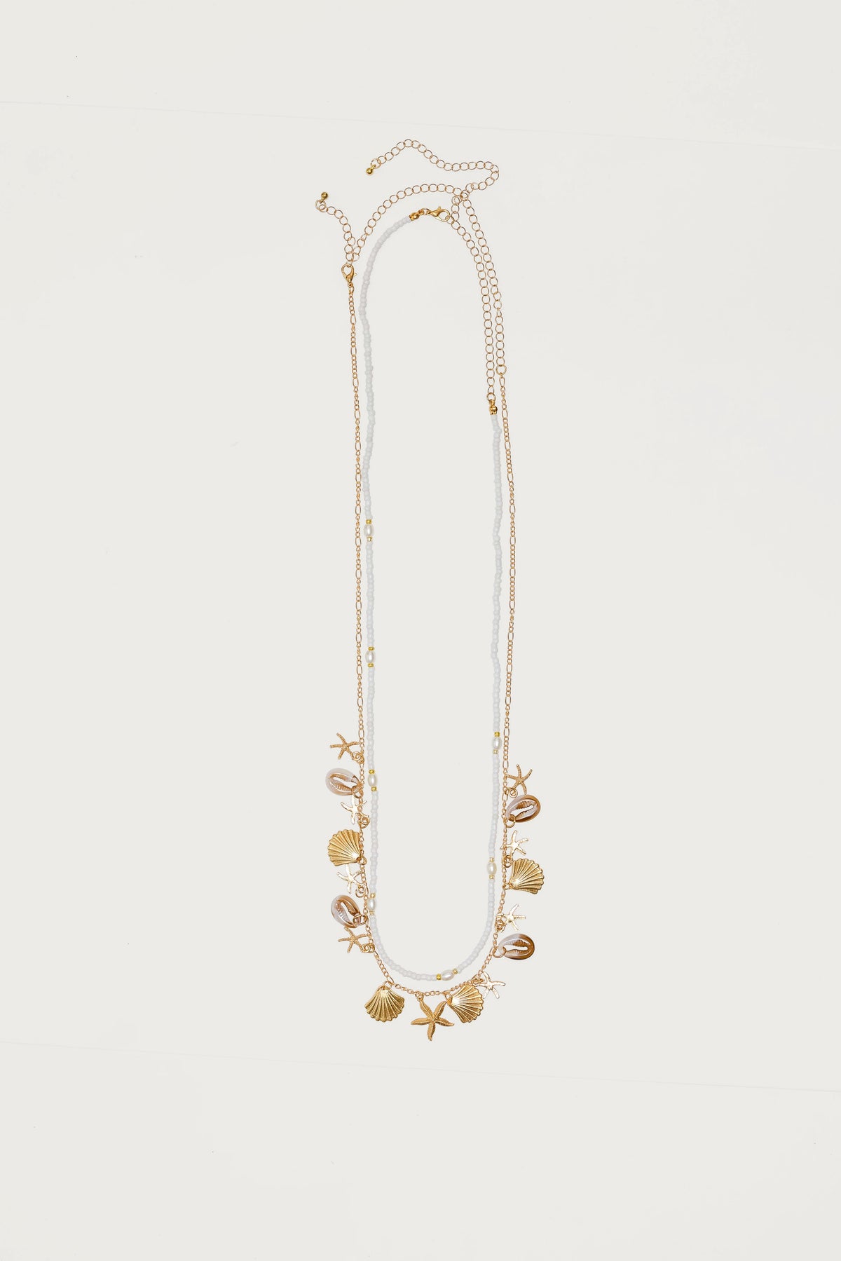 Bead & Coastal Charm Belly Chains