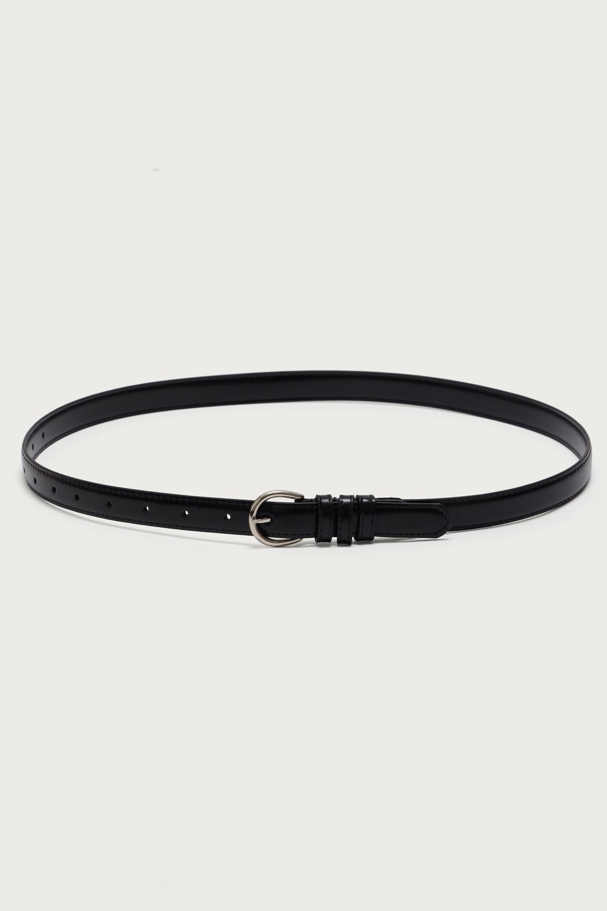 Goldey Faux Leather Belt