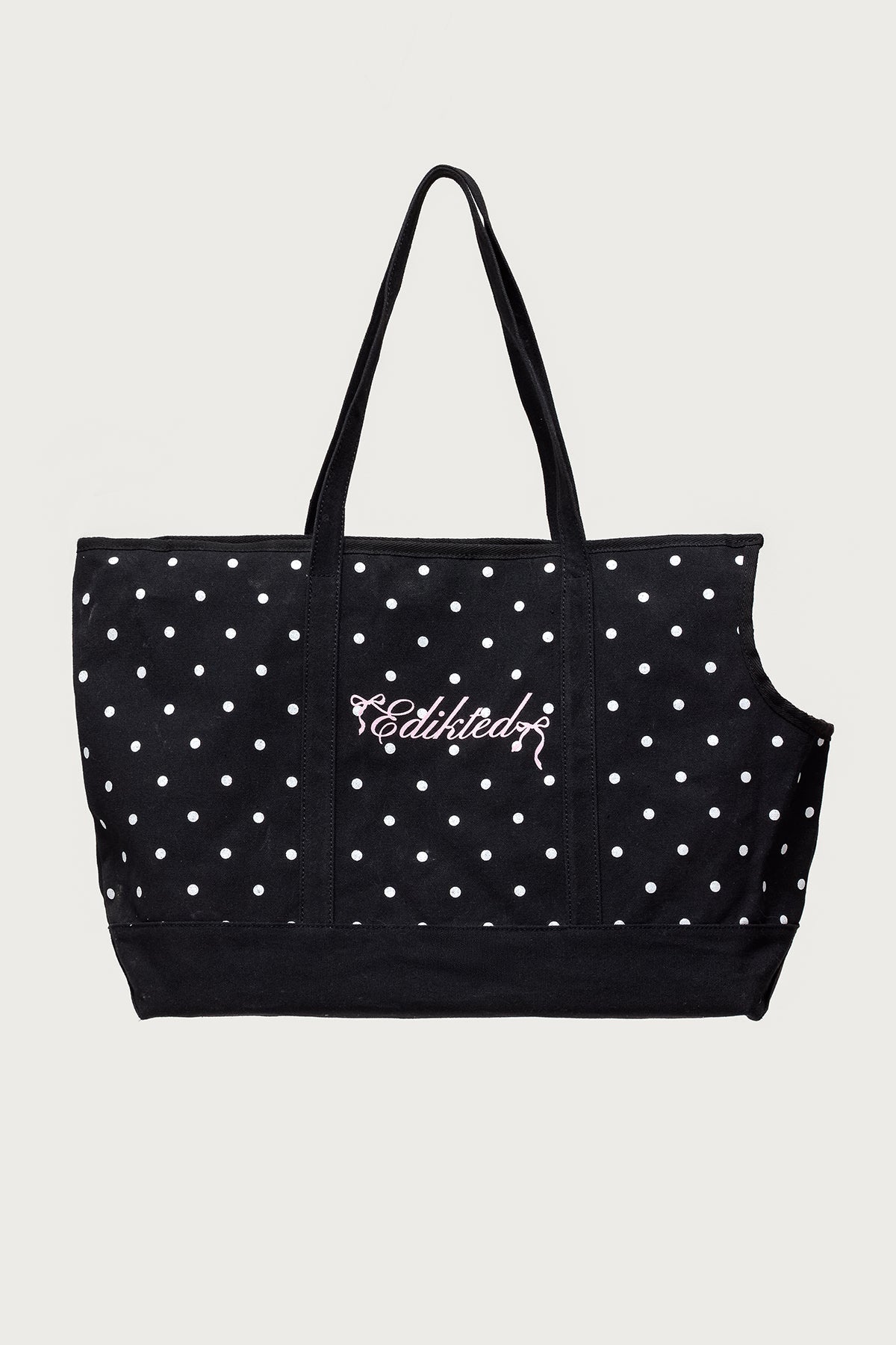 Polka Dot Pet Carrier Tote Bag