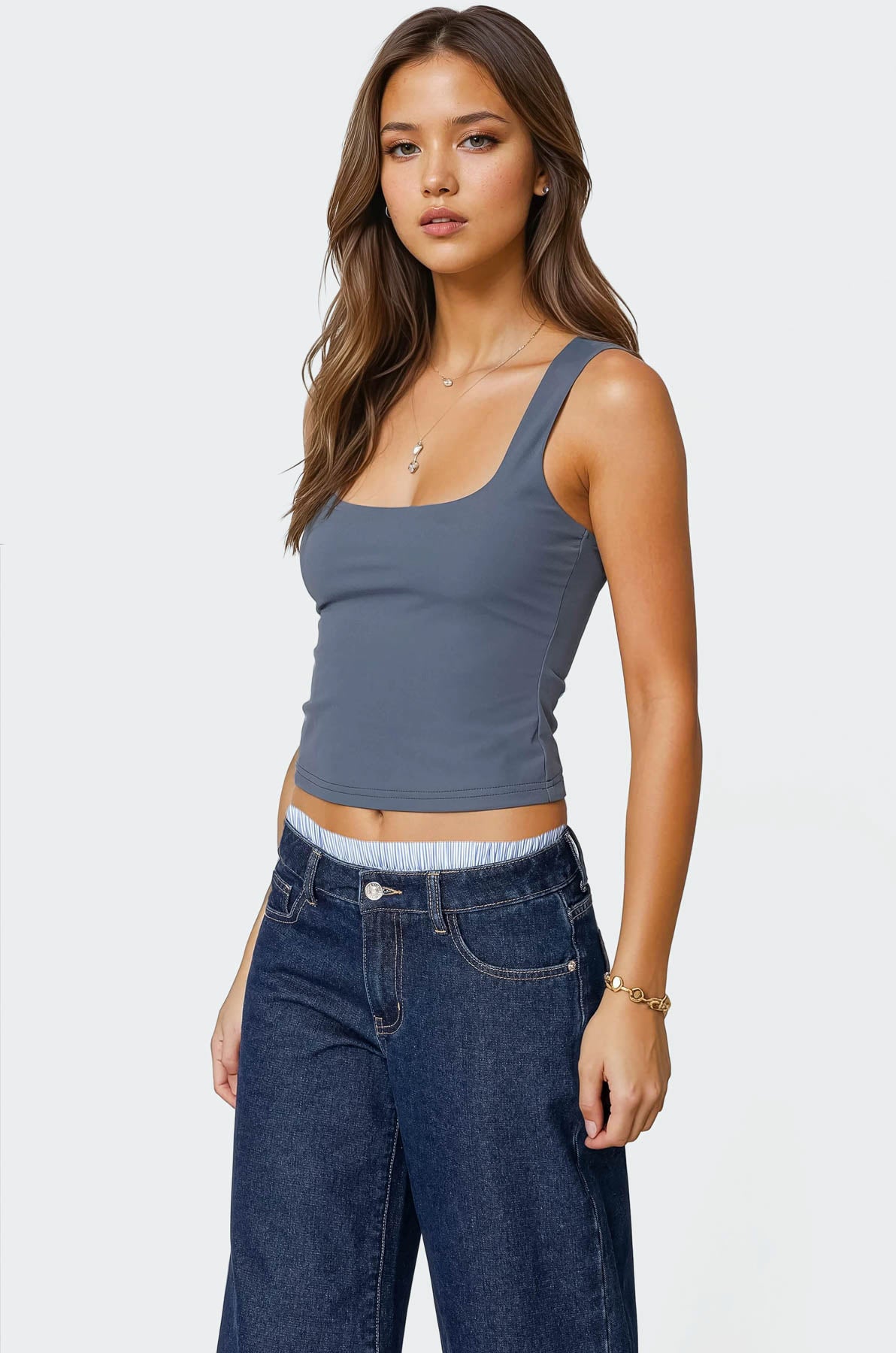 Essy Square Neck Top