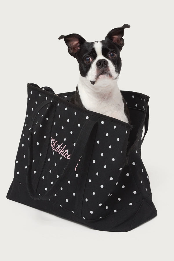 Polka Dot Pet Carrier Tote Bag