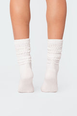 Slouchy Scrunch Socks