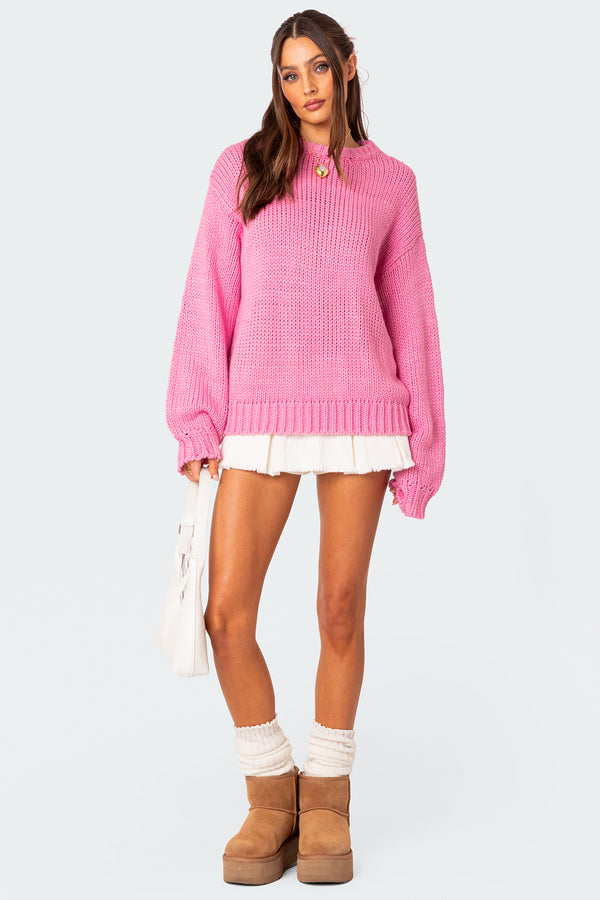 Aiden Oversized Chunky Knit Sweater