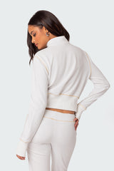 Alexia Zip Up Sweatshirt