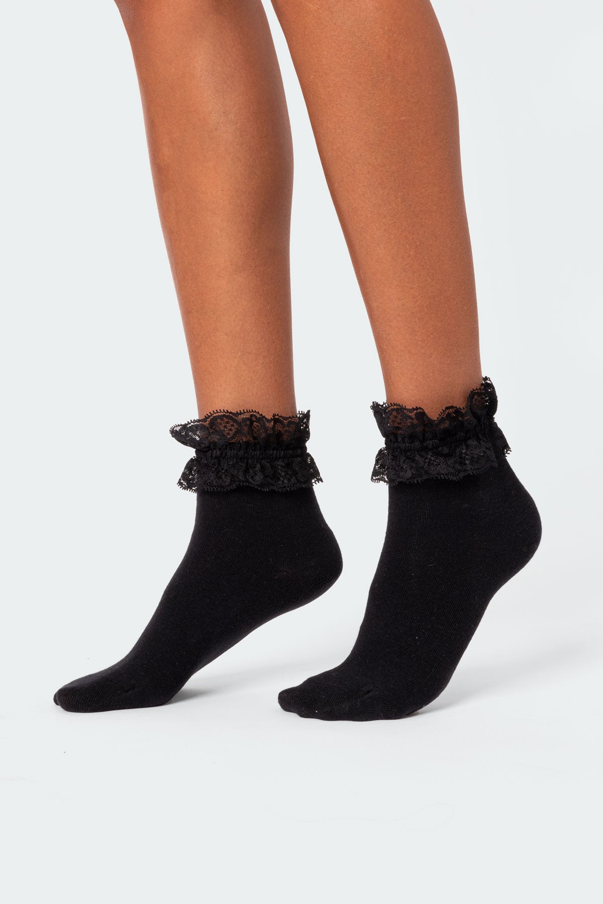 Lace Trim Socks