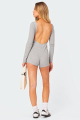 Nolan Open Back Romper