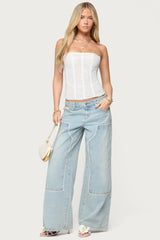 Reed Sheer Mesh Corset