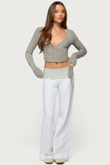 Malenna Wrap Top