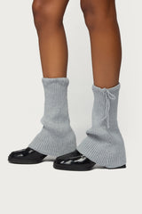 So Cosy Knit Leg Warmers