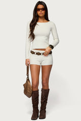 Arianna Off Shoulder Sweater