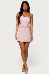 Valeriah Strapless Mini Dress